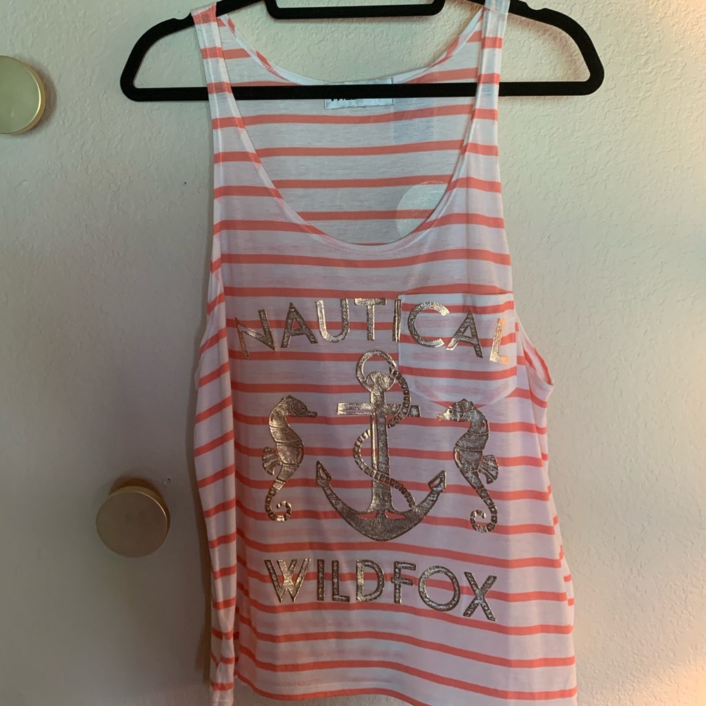 Wildfox nautical, striped tank - New without tag